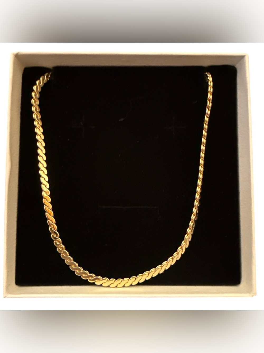 20" Visantin style 3.5mm chain Unisex